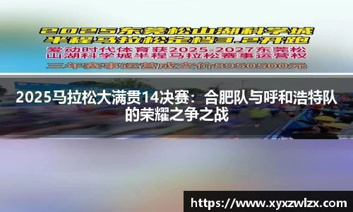 2025马拉松大满贯14决赛：合肥队与呼和浩特队的荣耀之争之战